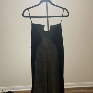 NWT Black halo sleeveless jumpsuit size 8